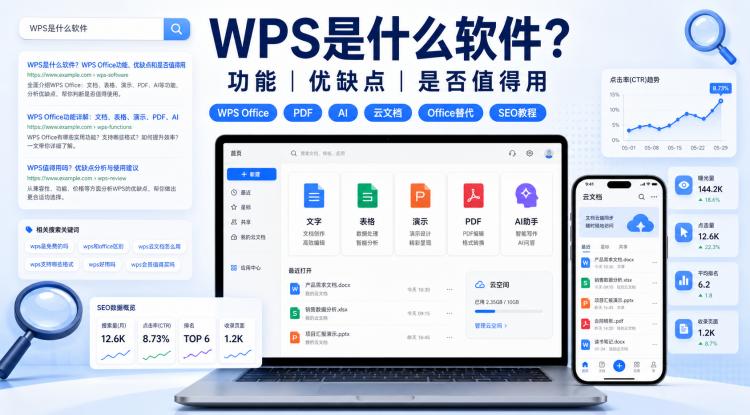 WPS Office 功能优缺点介绍封面